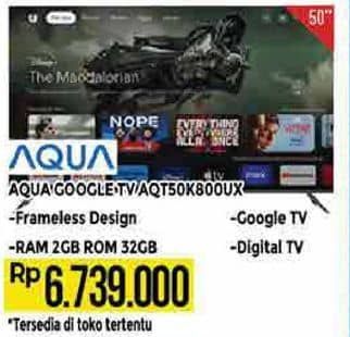 Promo Harga Aqua AQT50K800UX  - Hypermart
