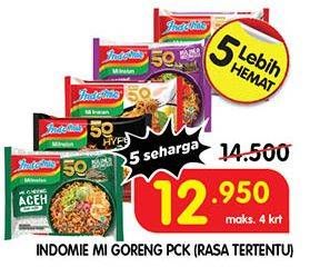 Promo Harga Indomie Mi Goreng 80 gr - Superindo