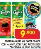Promo Harga Torabika Gilus Mix Sweet Ginger, Nangka, Turki per 10 sachet 23 gr - Superindo