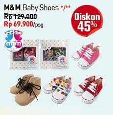 Promo Harga M & M Baby Shoes  - Carrefour