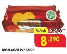 Promo Harga REGAL Marie 120 gr - Superindo