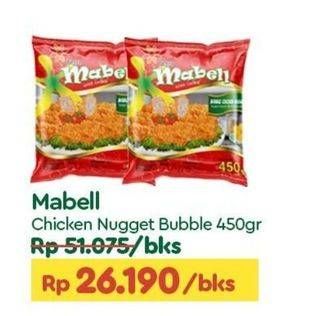 Promo Harga Mabell Nugget Bubble 450 gr - TIP TOP