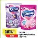 Promo Harga Sayang Liquid Detergent Rose, Original Fresh, Lavender 800 ml - Alfamart