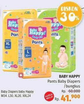 Promo Harga BABY HAPPY Body Fit Pants M34, L30, XL26, XXL24  - LotteMart