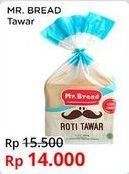 Promo Harga MR BREAD Roti Tawar 350 gr - Indomaret