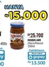 Promo Harga Morin Jam Choco Peanut 150 gr - Alfamidi