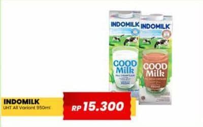 Promo Harga Indomilk Susu UHT All Variants 950 ml - Yogya