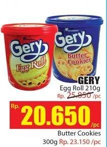 Promo Harga GERY Egg Roll 210 gr - Hari Hari
