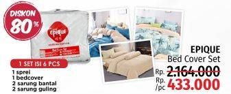 Promo Harga EPIQUE Bedcover All Variants  - LotteMart