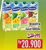 Promo Harga BUAVITA Fresh Juice Apple, Guava, Mango, Orange 1000 ml - Hypermart