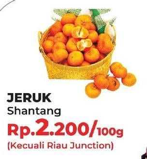 Promo Harga Jeruk Shantang per 100 gr - Yogya