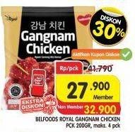 Promo Harga Belfoods Royal Ayam Goreng Ala Korea Gangnam Chicken, Itaewon Chicken 200 gr - Superindo