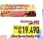 Promo Harga Silver Queen Chunky Bar 95 gr - Hypermart