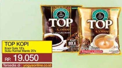 Promo Harga Top Coffee Kopi  - Yogya