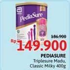 Promo Harga Pediasure Triplesure Madu, Classic Milky 400 gr - Alfamidi