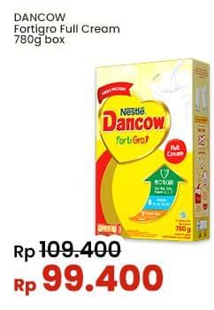 Promo Harga Dancow FortiGro Susu Bubuk Full Cream 800 gr - Indomaret