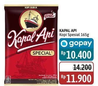 Promo Harga Kapal Api Kopi Bubuk Special 165 gr - Alfamidi