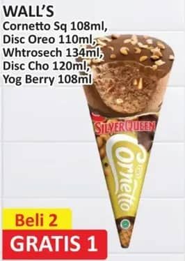 Promo Harga Walls Cornetto 110 ml - Alfamart