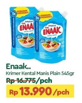 Promo Harga Cap Enaak Susu Kental Manis Putih 545 gr - TIP TOP
