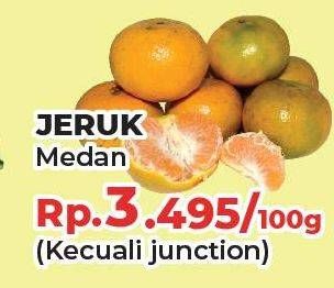 Promo Harga Jeruk Medan per 100 gr - Yogya