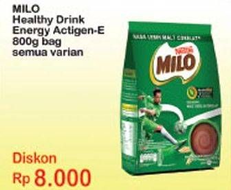 Promo Harga MILO ActivGo Reguler All Variants 800 gr - Indomaret