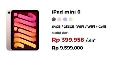 Promo Harga APPLE Ipad Mini 6  - Erafone