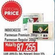 Promo Harga INDOCHEESE Parmesan Cheese Premium, Reguler 200 gr - Hypermart