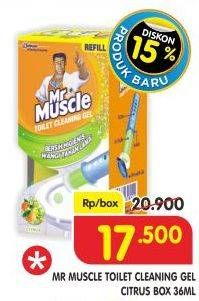 Promo Harga MR MUSCLE Toilet Cleaning Gel Citrus 36 ml - Superindo