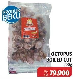 Promo Harga Sea Food Octopus Cooked Cut 500 gr - Lotte Grosir