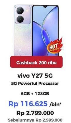 Promo Harga Vivo Y27 5G 6/128 GB  - Erafone