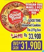 Promo Harga GOOD TIME Chocochips Assorted Cookies Tin 277 gr - Hypermart