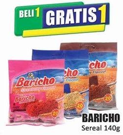 Promo Harga Pusan Baricho Sereal Chocolate, Strawberry, Vanilla 140 gr - Hari Hari