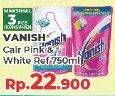 Promo Harga VANISH Penghilang Noda Cair Pink, White 750 ml - Yogya