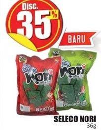 Promo Harga SELECO Crispy Seaweed 36 gr - Hari Hari
