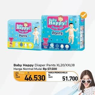 Promo Harga Baby Happy Body Fit Pants XXL18 18 pcs - Carrefour