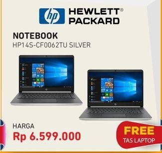 Promo Harga HP Notebook 14s-CF0062TU |  | Intel Core  - Courts