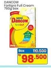 Promo Harga Dancow FortiGro Susu Bubuk Kecuali Full Cream 800 gr - Indomaret