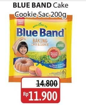 Promo Harga Blue Band Cake & Cookie 200 gr - Alfamidi