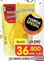 Promo Harga 365 Minyak Goreng 2000 ml - Superindo
