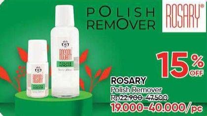 Promo Harga ROSARY Polish Remover  - Guardian