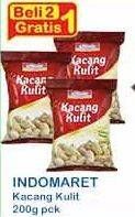 Promo Harga INDOMARET Kacang Kulit per 2 pcs 200 gr - Indomaret