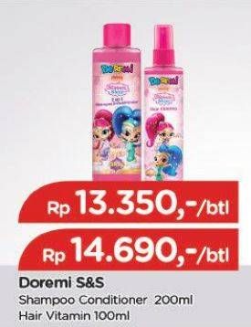 Promo Harga Doremi Kids Shampoo & Conditioner Shimmer Shine 200 ml - TIP TOP
