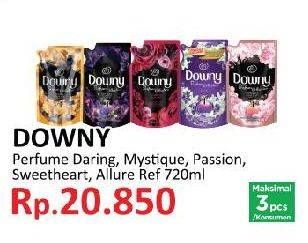 Promo Harga DOWNY Parfum Collection Daring, Mystique, Passion, Sweetheart, Allure 720 ml - Yogya