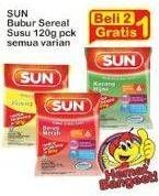 Promo Harga SUN Bubur Sereal Susu All Variants 120 gr - Indomaret