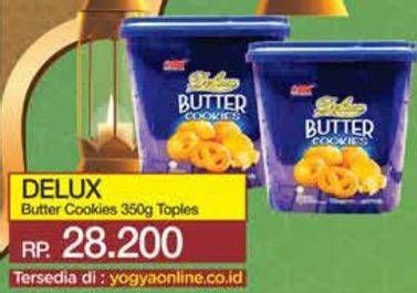 Promo Harga Asia Delux Butter Cookies 350 gr - Yogya