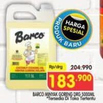 Promo Harga Barco Minyak Goreng Kelapa 5000 ml - Superindo