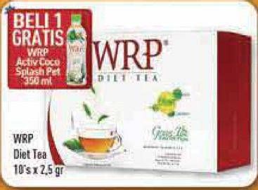 Promo Harga WRP Diet Tea per 10 pcs 2 gr - Hypermart