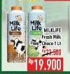 Promo Harga MILK LIFE Fresh Milk Murni, Cokelat 1000 ml - Hypermart
