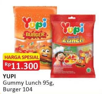 Promo Harga YUPI Candy Gummy Lunch/Burger  - Alfamart