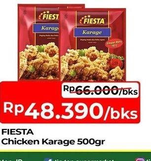 Promo Harga Fiesta Ayam Siap Masak Karage 500 gr - TIP TOP